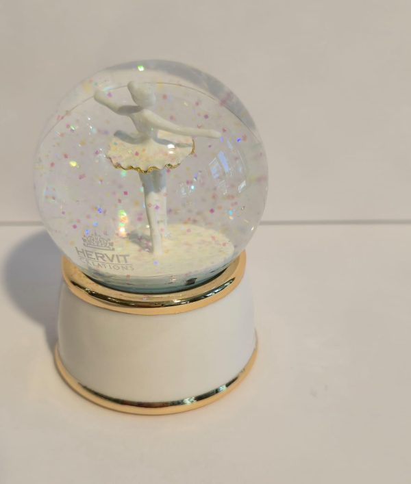 Sfera con Ballerina Hervit – Bomboniera Elegante da Collezione