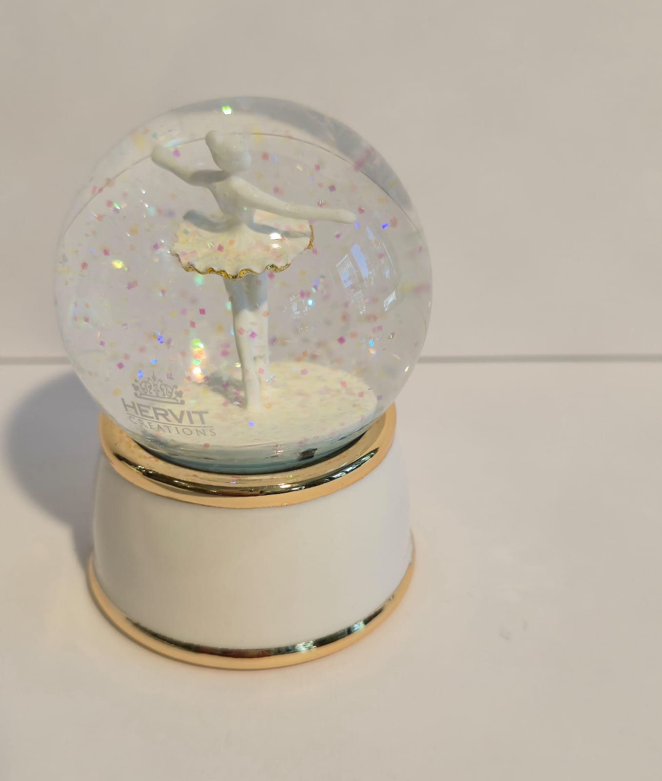 Sfera con Ballerina Hervit – Bomboniera Elegante da Collezione