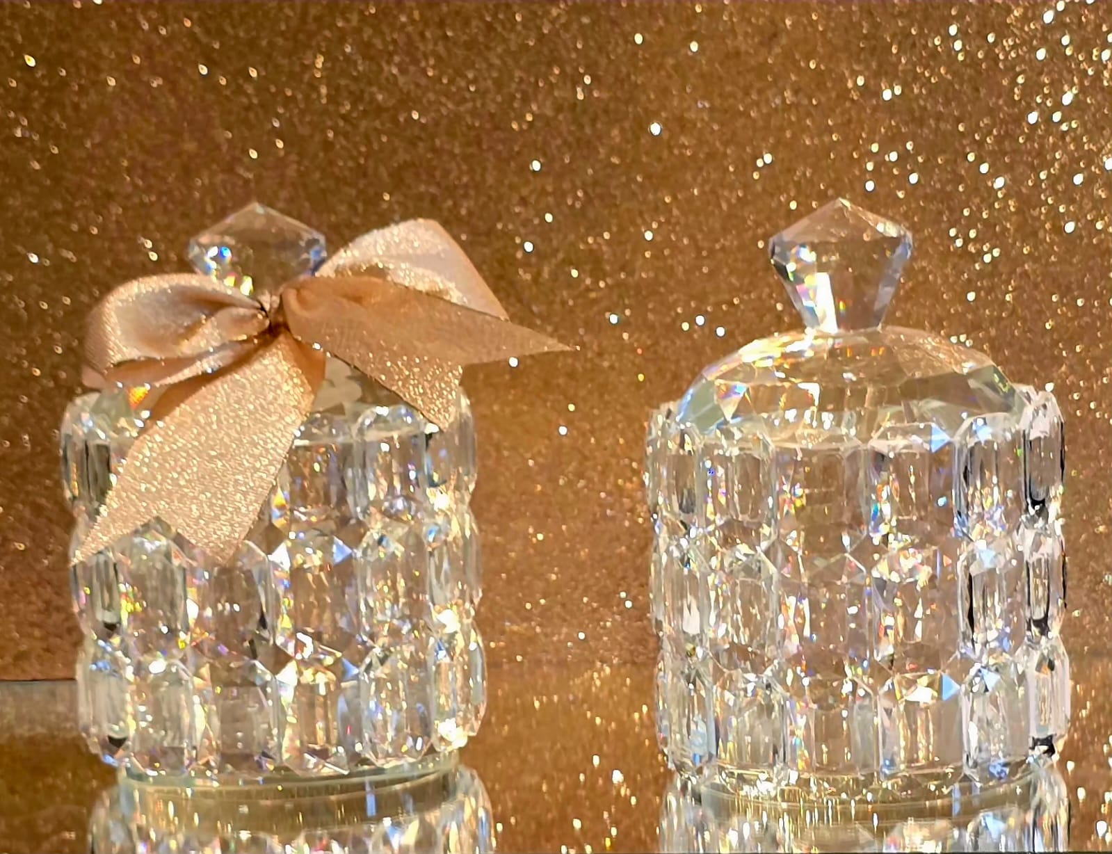 Barattolo Cristallo Ranoldi – Porta Confetti o Candela | Bomboniera Elegante